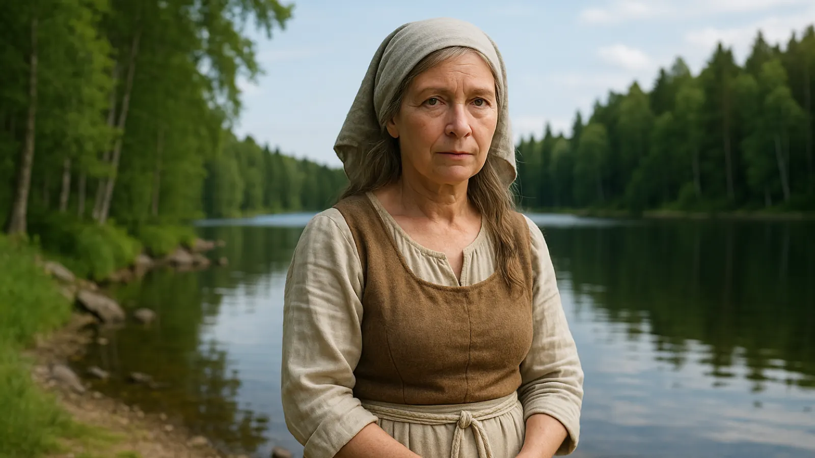 Skogsfinnans hustru